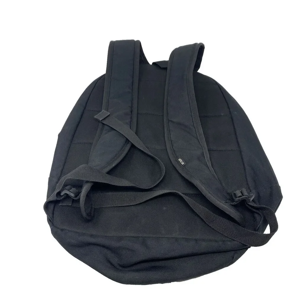 Nike SB Piedmont Black and White Backpack Skateboarding School Zipper Pockets